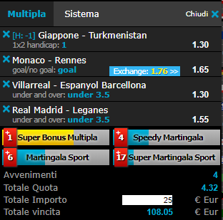 scommesse pronte di oggi 2019-01-09