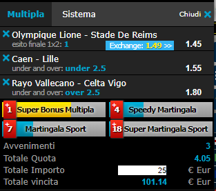 scommesse pronte di oggi 2019-01-11
