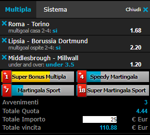 scommesse pronte di oggi 2019-01-19