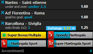 Scommesse vincenti 30-01-19