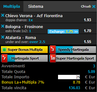 scommesse pronte Serie a 2019-01-27