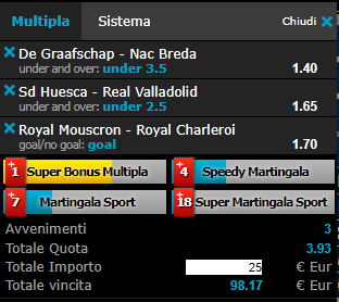 scommesse pronte di oggi 2019-02-01