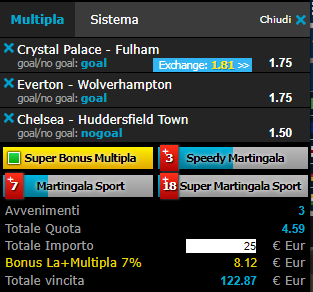 scommesse pronte Premier League 2019-02-02