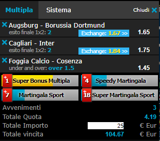 scommesse pronte di oggi 2019-03-01