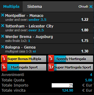 scommesse pronte di oggi 2019-02-10