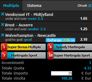 scommesse pronte di oggi 2019-02-11