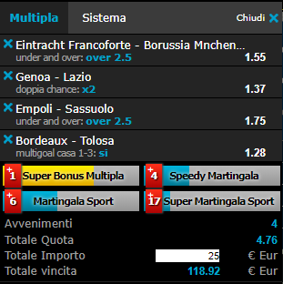 scommesse pronte di oggi 2019-02-17