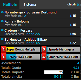 scommesse pronte di oggi 2019-02-18