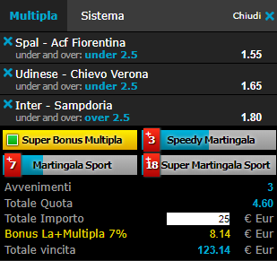 scommesse pronte di oggi 2019-02-17