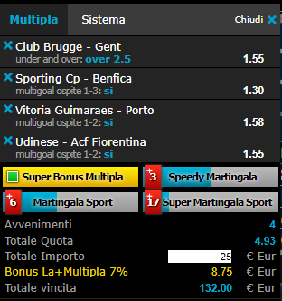 scommesse pronte di oggi 2019-02-03