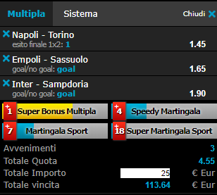 scommesse pronte di oggi 2019-02-17