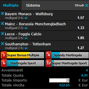 scommesse pronte di oggi 2019-03-09