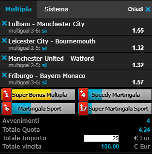 scommesse pronte di oggi 2019-03-30