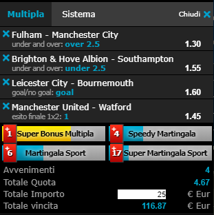 scommesse pronte Premier League 2019-03-30