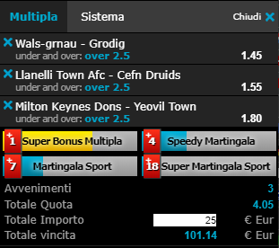 scommesse pronte di oggi 2019-03-23