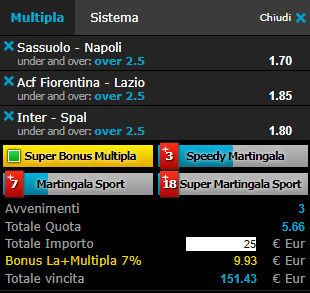 scommesse pronte Serie a 2019-03-10