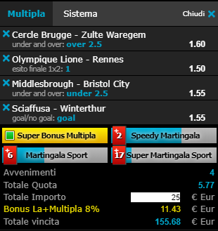 scommesse pronte di oggi 2019-04-02