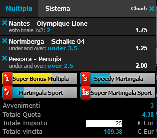 scommesse pronte di oggi 2019-04-12