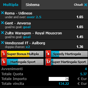 scommesse pronte di oggi 2019-04-13