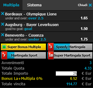 scommesse pronte di oggi 2019-04-26