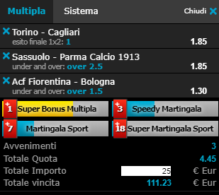 scommesse pronte Serie a 2019-04-14