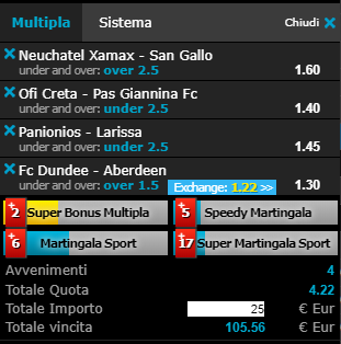 scommesse pronte di oggi 2019-04-06