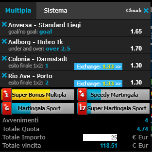 scommesse pronte di oggi 2019-04-26