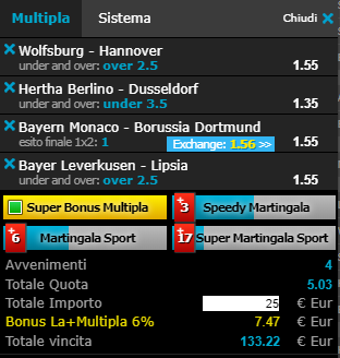 scommessa bundesliga 06-04-19