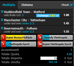 scommesse pronte Premier League 2019-04-20