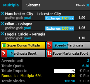 scommesse pronte di oggi 2019-05-06