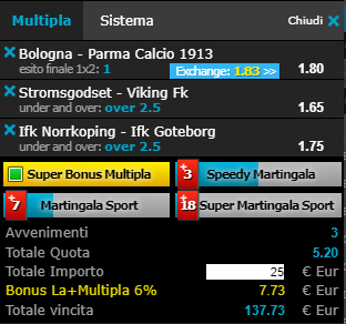 scommesse pronte di oggi 2019-05-13