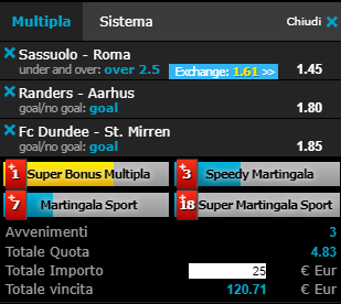 scommesse pronte di oggi 2019-05-18