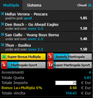 scommesse pronte di oggi 2019-05-22