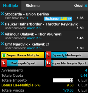 scommesse pronte di oggi 2019-05-23
