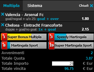 schedina europa league 09-05-19