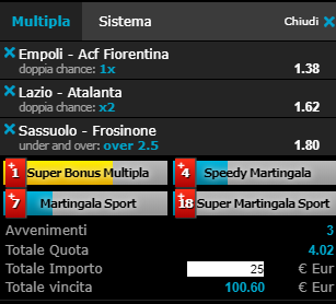 schedina serie a 05-05-19