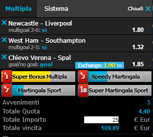 scommesse pronte di oggi 2019-05-04