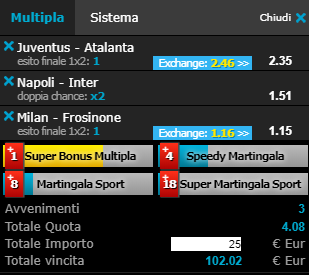scommesse pronte Serie a 2019-05-19