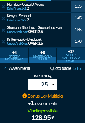 scommesse pronte di oggi 2019-07-01