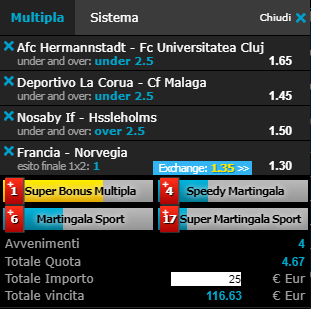 scommesse pronte di oggi 2019-06-12