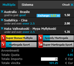 scommesse pronte di oggi 2019-06-13