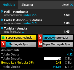 scommesse pronte di oggi 2019-06-24