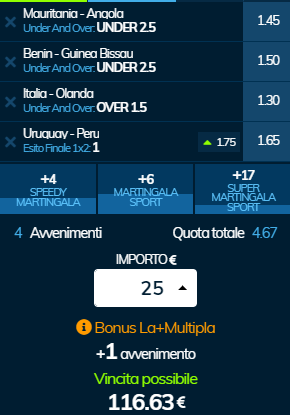 scommesse pronte di oggi 2019-06-29