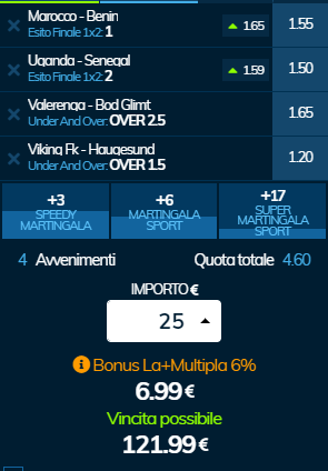 scommesse pronte di oggi 2019-07-05