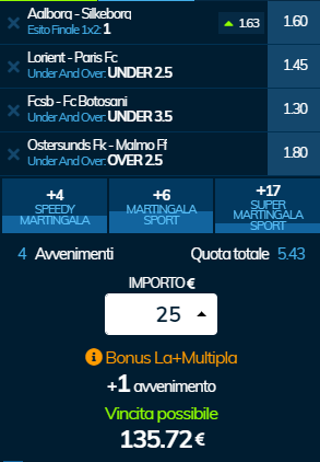 scommesse pronte di oggi 2019-07-29