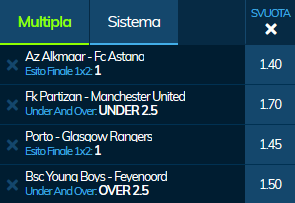 scommesse pronte Europa League 2019-10-24