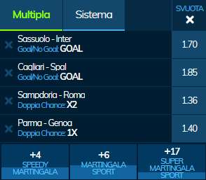 scommesse pronte Serie a 2019-10-20