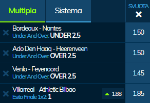 scommesse pronte di oggi 2019-11-03