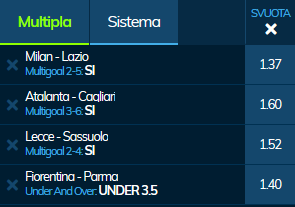 scommesse pronte Serie a 2019-11-03