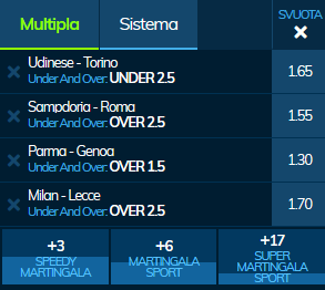 scommesse pronte Serie a 2019-10-20